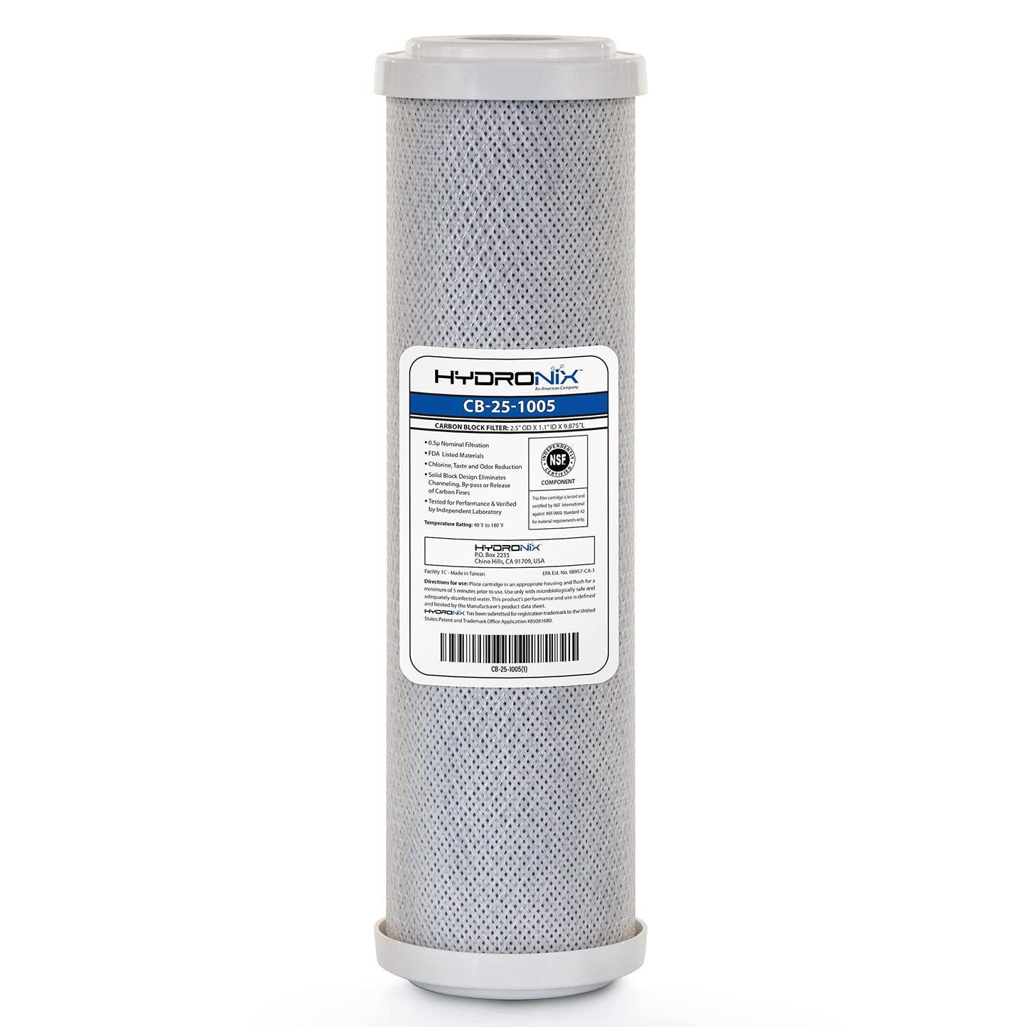 HYDRONIX - CB Series - Carbon Block Filters