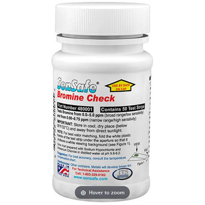 SenSafe® Bromine Bottle of 50 tests | 480001