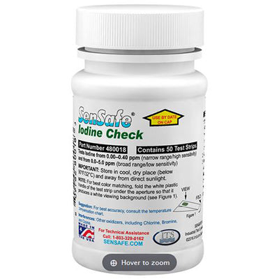 SenSafe® Iodine Test Strips | 480018