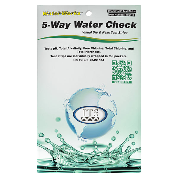 WaterWorks 5-WAY Water Check – Foil Packets (30 tests) | ITS-480115