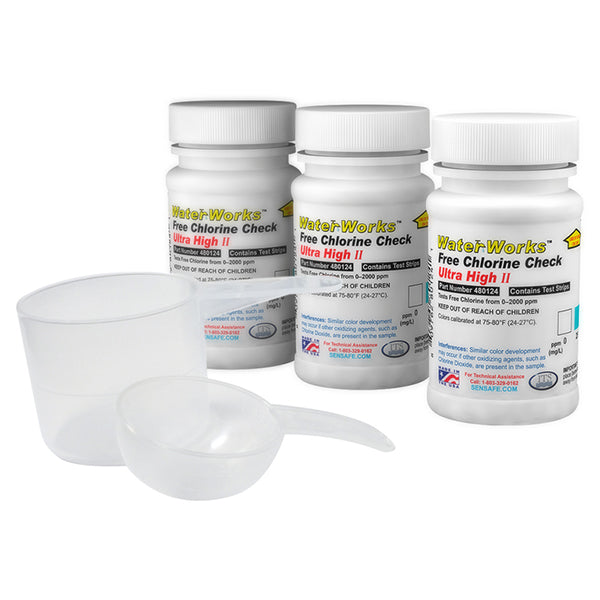 Free Chlorine Childcare Kit – 300 tests plus mixing instructions | ITS-480124-3K