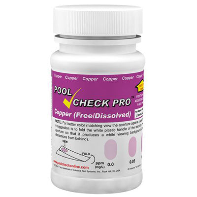 PoolCheck® Pro Copper Test Strips | 480337