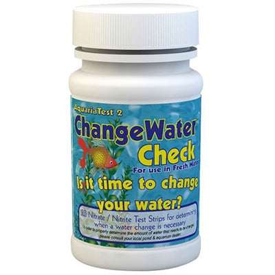 AquariaTest™ 2 – ChangeWater Check – Fresh Water Nitrate / Nitrite Test Strips | 480354