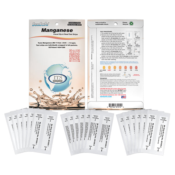 SenSafe® Manganese Check – 12 Tests | 481012