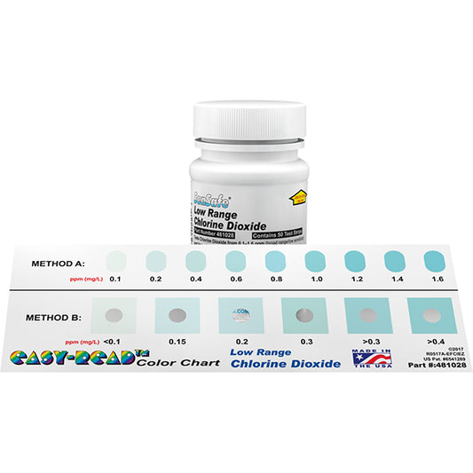 SenSafe Low Range Chlorine Dioxide,  bottle of 50 tests | ITS-481028