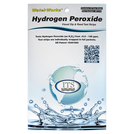 WaterWorks™ Hydrogen Peroxide (H2O2) – 30 Foil packed tests | ITS-481114