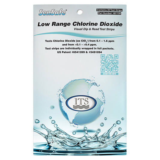 SenSafe Low Range Chlorine Dioxide,  30 foil packed tests | ITS-481128