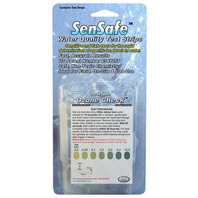 SenSafe® Ozone Check (for water quality) – FOIL PACKETS- 30 Foil packed tests | 481134