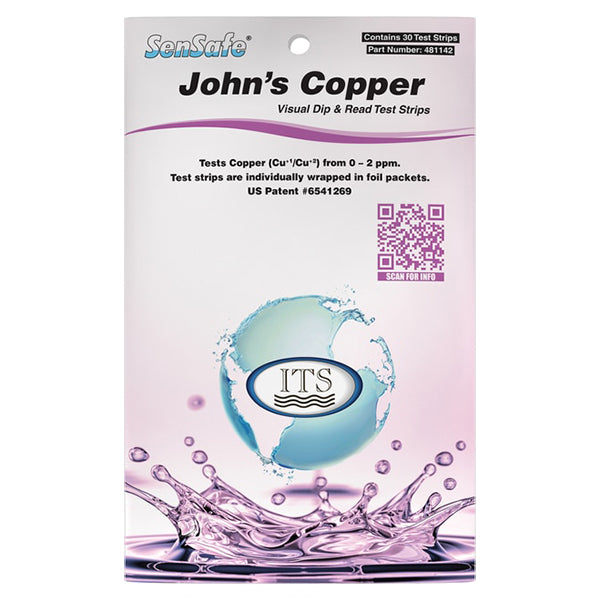 SenSafe® Copper (John’s) Test Strips – 30 foils packets | ITS-481142