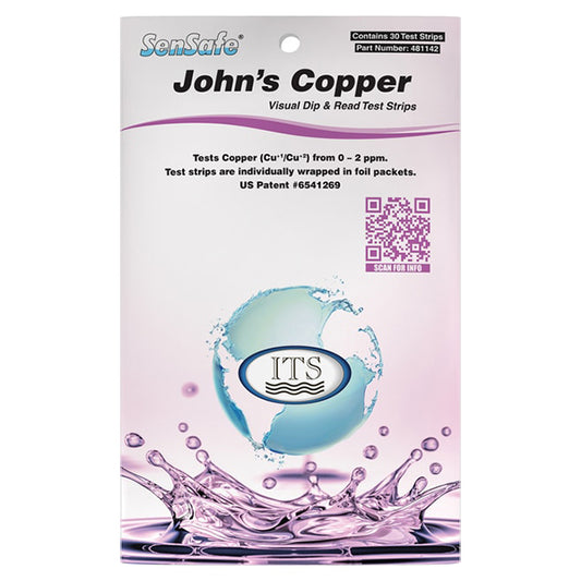 SenSafe® Copper (John&#8217;s) Test Strips &#8211; 30 foils packets | ITS-481142