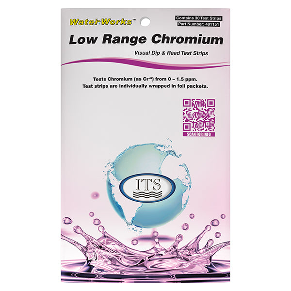 WaterWorks™ Low Range Chromium – 30 Foil packed tests | ITS-481151