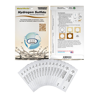 WaterWorks Hydrogen Sulfide LR, foil packets – 30 tests | 481167