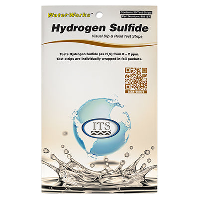 WaterWorks Hydrogen Sulfide LR, foil packets – 30 tests | 481167