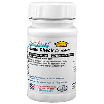 SenSafe® Ozone Check Test Strips – Bottle of 50 tests | 481234