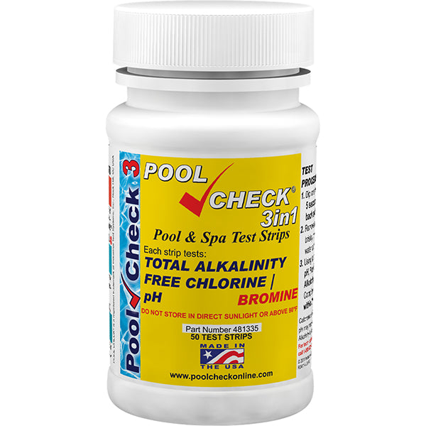 PoolCheck® 3 in 1 – Bottle of 50 tests | ITS-481335