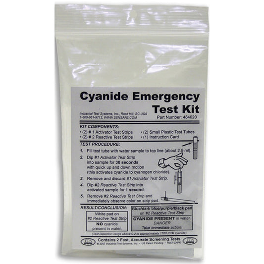 Cyanide Emergency Test Kit – 2 tests | ITS-484020