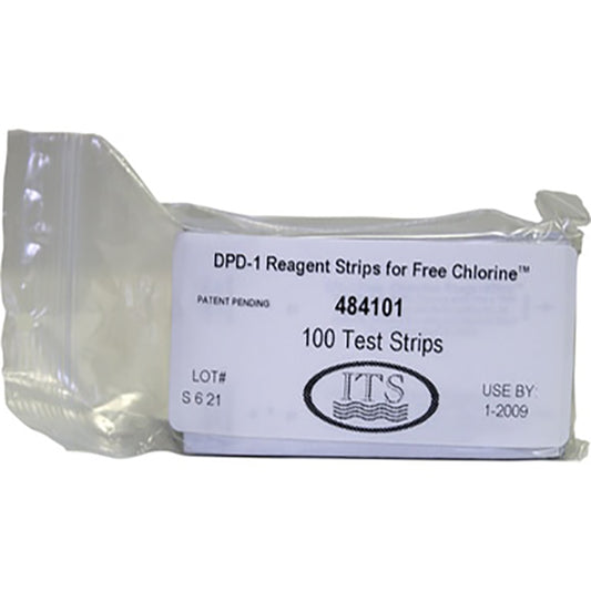 eXact® Strip DPD-1 Free Chlorine (10ml sample) – 100 foil-packed tests | ITS-484101