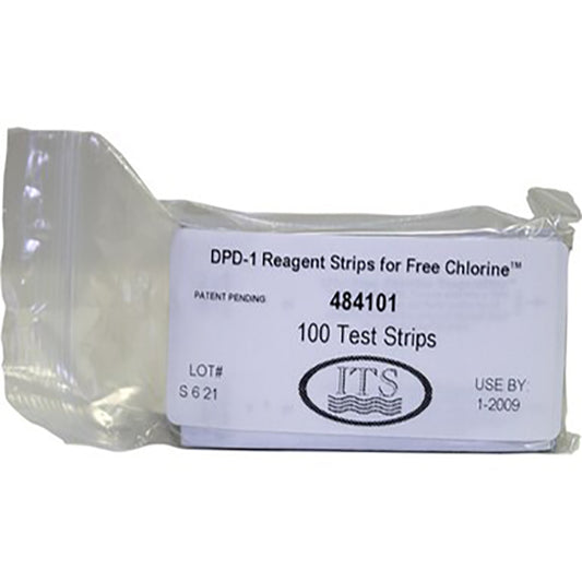 eXact® Strip DPD-4 Total Chlorine (10ml sample) – 100 foil-packed tests | ITS-484104