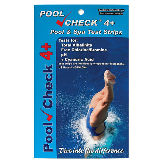 Pool Check® 4+ – 10 Foil packed tests | ITS-484328