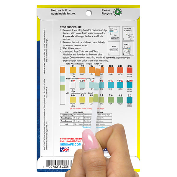 Pool Check® 3 in 1 – 10 foil-packed tests | ITS-484335