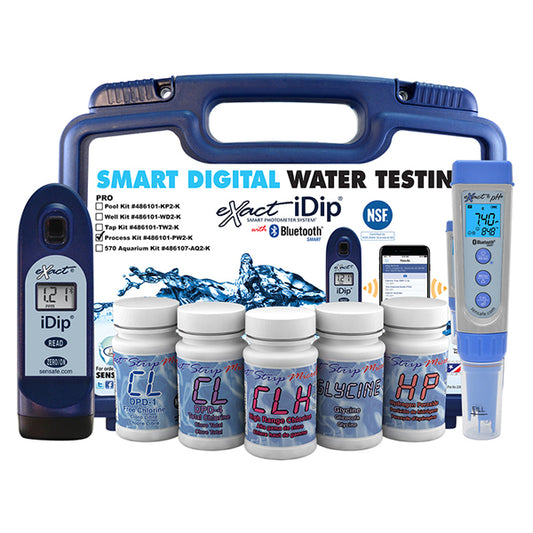 eXact iDip® Process Water Professional Test Kit | Smart Photometer System | 486101-PW2-K