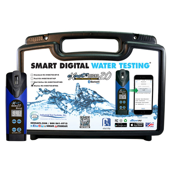 eXact® Micro 20 w/ Bluetooth Marine Test Kit | 486700-BT-MA-K