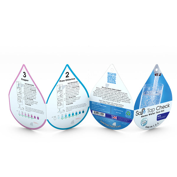 Safe Tap Check Home Water Test Kit – 2 tests each | ITS-487940