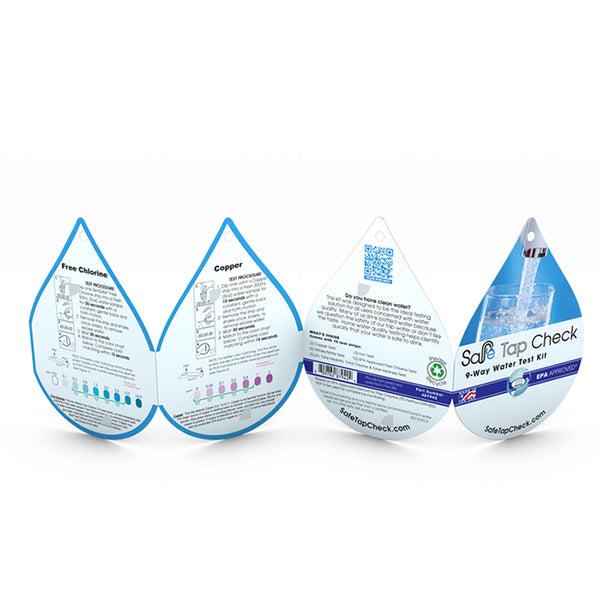 Safe Tap Check 9-Way Water Test Kit – 2 tests of each | ITS-487942