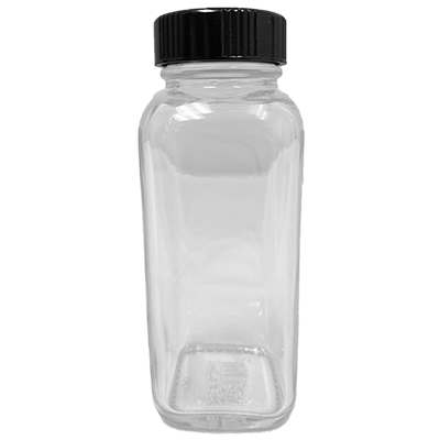 Square bottle for precipitation test, 100mL, glass | PW-1113