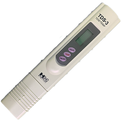 TDS Meter, High Range (0-9990 ppm) | PW-TDS-3