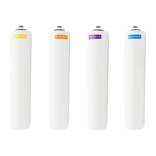 Replacement Filter Bundles for Hydro Guard Twist Reverse Osmosis (RO) Water Purification System