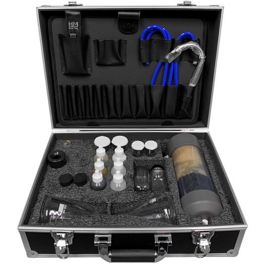 Custom Hydronix Silver Professional Demonstration Kit W/ Dual Chamber Mini and Pump | PW-2045-HYD