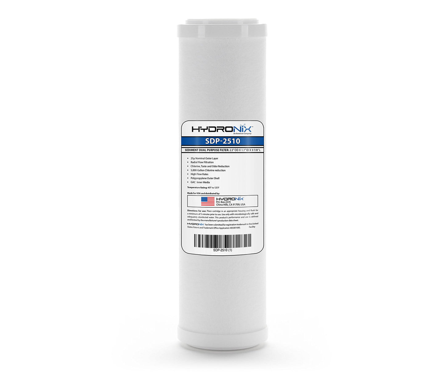 HYDRONIX - SDP Series - Sediment Dual Purpose Cartridges