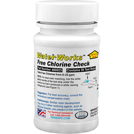 WaterWorks Free Chlorine -Bottle of 50 tests | ITS-480023