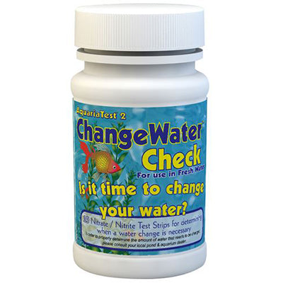 AquariaTest™ 2 &#8211; ChangeWater Check &#8211; Fresh Water Nitrate / Nitrite Test Strips | 480354