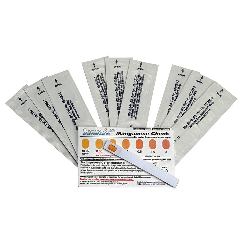 SenSafe® Manganese Check &#8211; 24 Tests | 481020