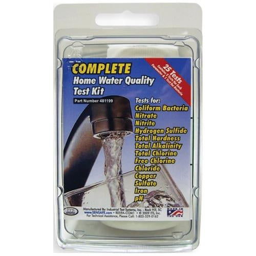 Industrial Test Systems Complete Home Water Quality Test Kit 481199