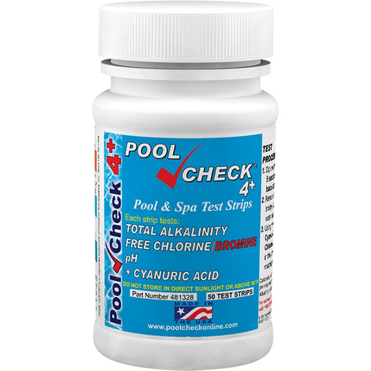 PoolCheck® 4+ &#8211; Bottle of 50 tests | ITS-481328