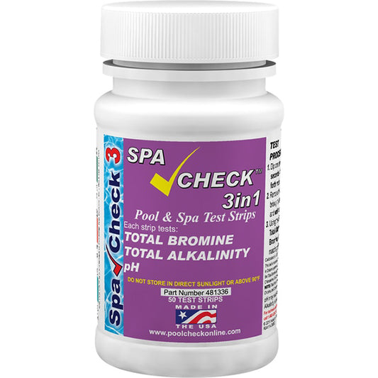 Spa Check™ 3 in 1 &#8211; Bottle of 50 tests | ITS-481336