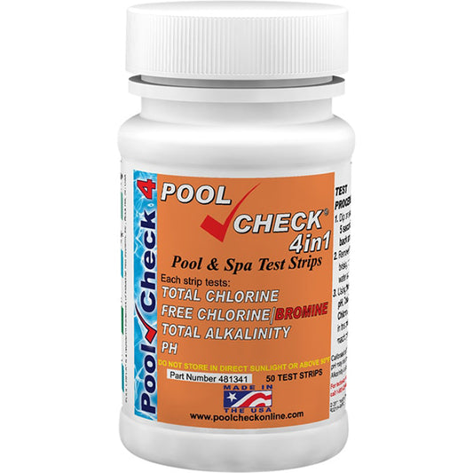PoolCheck® 4 in 1 &#8211; Bottle of 50 tests | ITS-481341
