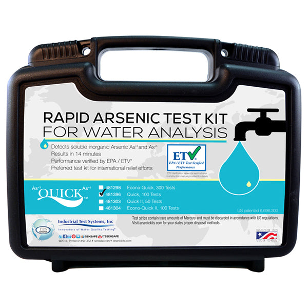 Quick Arsenic for Water, Soil and Wood &#8211; 100 tests | ITS-481396