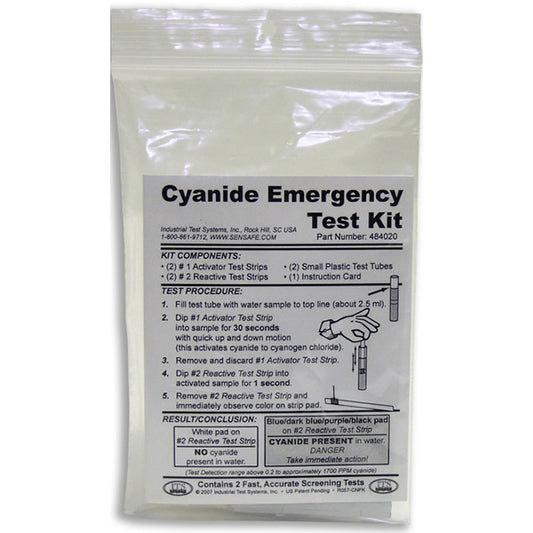 Cyanide Emergency Test Kit &#8211; 2 tests | ITS-484020