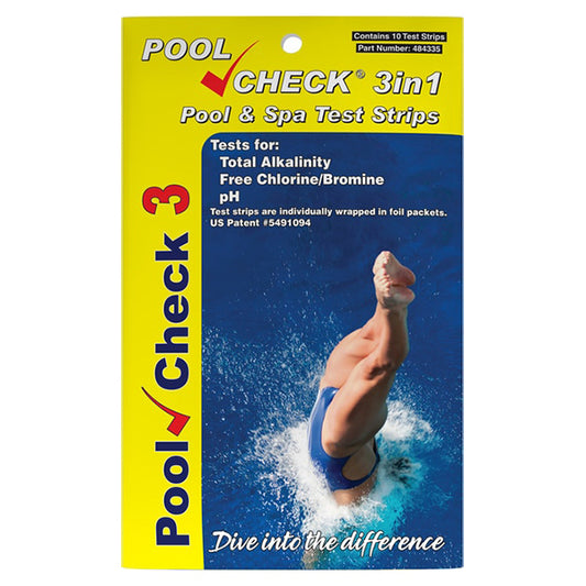 Pool Check® 3 in 1 &#8211; 10 foil-packed tests | ITS-484335