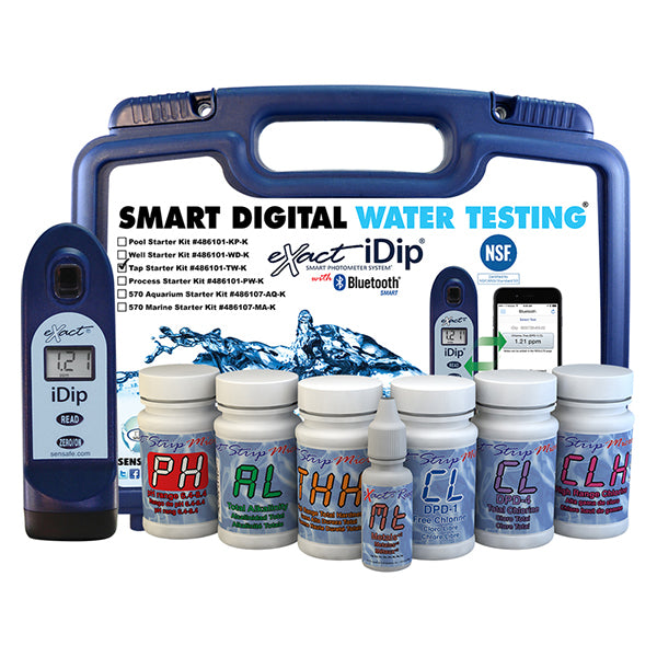eXact iDip® Tap Water Starter Test Kit | 486101-TW-K