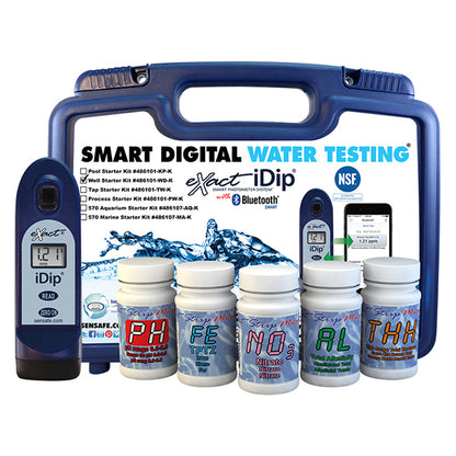 eXact iDip® Well Driller Starter Test Kit | Smart Photometer System | 486101-WD-K
