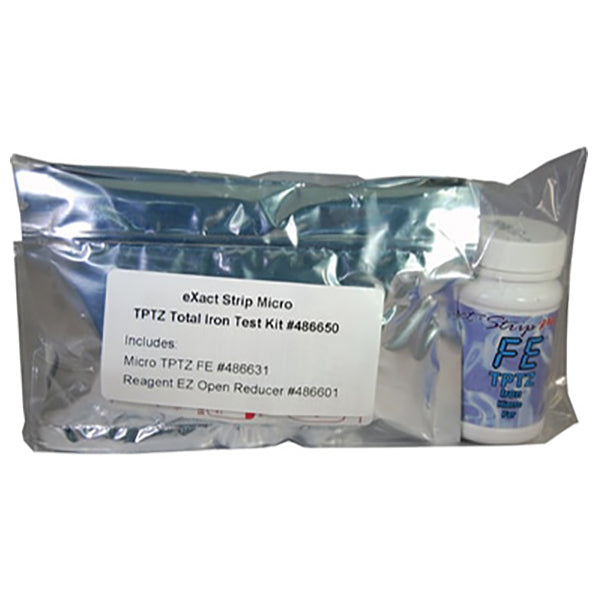 eXact® Strip Micro Total Iron TPTZ &#8211; Kit of 50 tests | ITS-486650