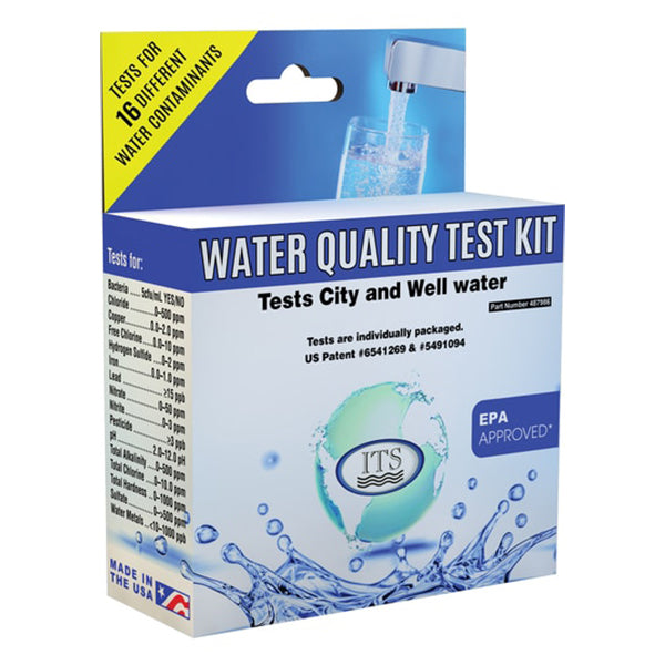 Water Quality Test Kit &#8211; 2 tests each (bacteria, lead, &#038; pesticide) | ITS-487986