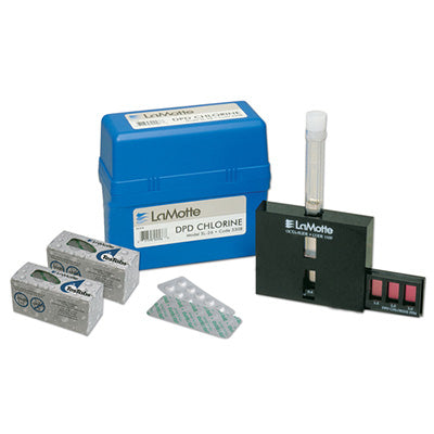 DPD Free, Total, &#038; Combined Chlorine Test Kit 0.2-3.0 PPM | LaMotte 3308-01