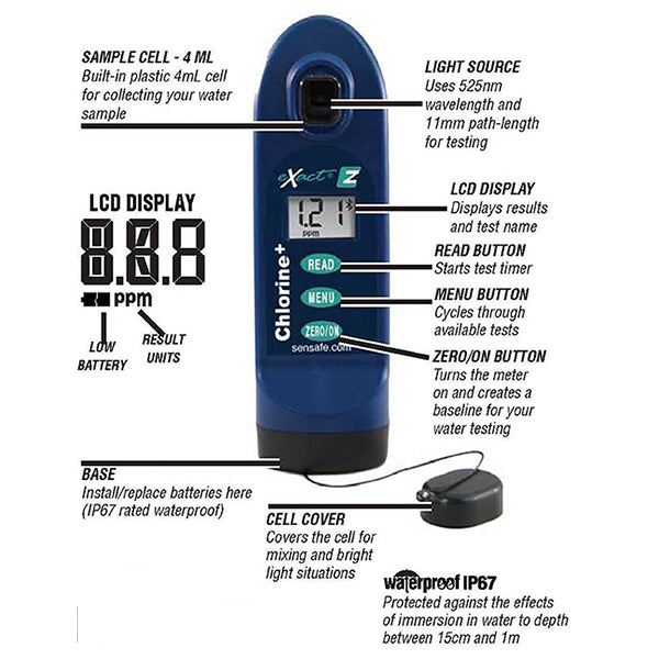 Chlorine + eXact® EZ  Photometer | Chlorine Plus | ITS-486205