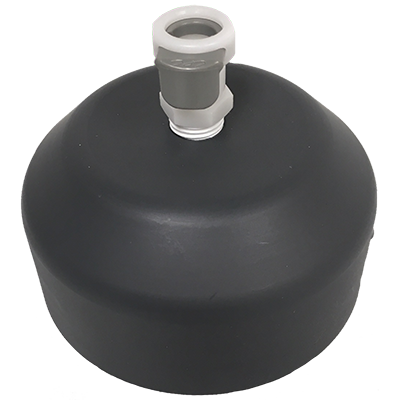 Top Cap for Modular Mini-softener with shut off quick connect | PW-2013